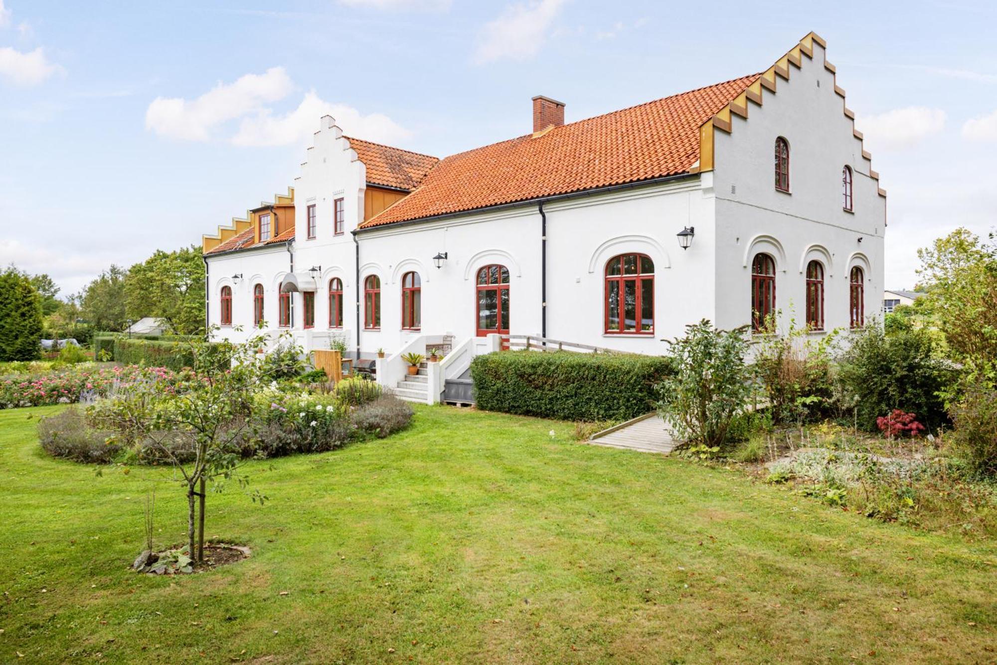 Vita Huset Pa Oesterlen Gärsnäs Exterior foto
